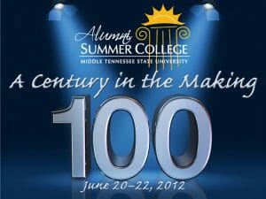 2012 Alumni Summer College graphic