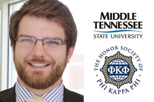 Jacob Basham, who graduated in May 2013 with dual bachelor’s degrees in professional mathematics and general science, has won a $5,000 fellowship from The Honor Society of Phi Kappa Phi.