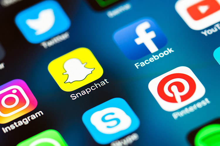 This stock image shows a few icons of the most popular social media apps currently in use. The Tennessee Conference of Graduate Schools recently named MTSU 2020 media master’s alumnus Ben Burnley’s thesis on how social media can affect politics and voting as the best thesis in the state.