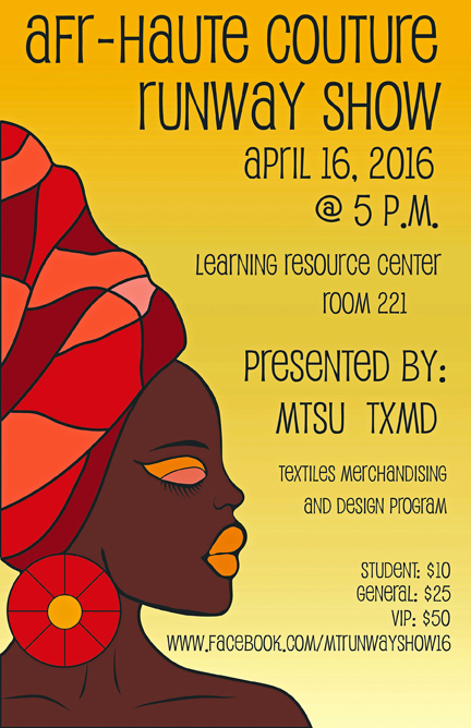 MTSU fashion promotion students showcase African couture April 16 ...
