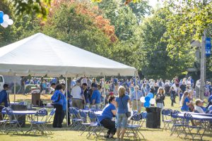 2016 Homecoming Day Activities: - Alumni Mixer on Main, held at President's Lawn - Parade - first year going down E. Main St. - Alumni Association Luncheon - Tailgating