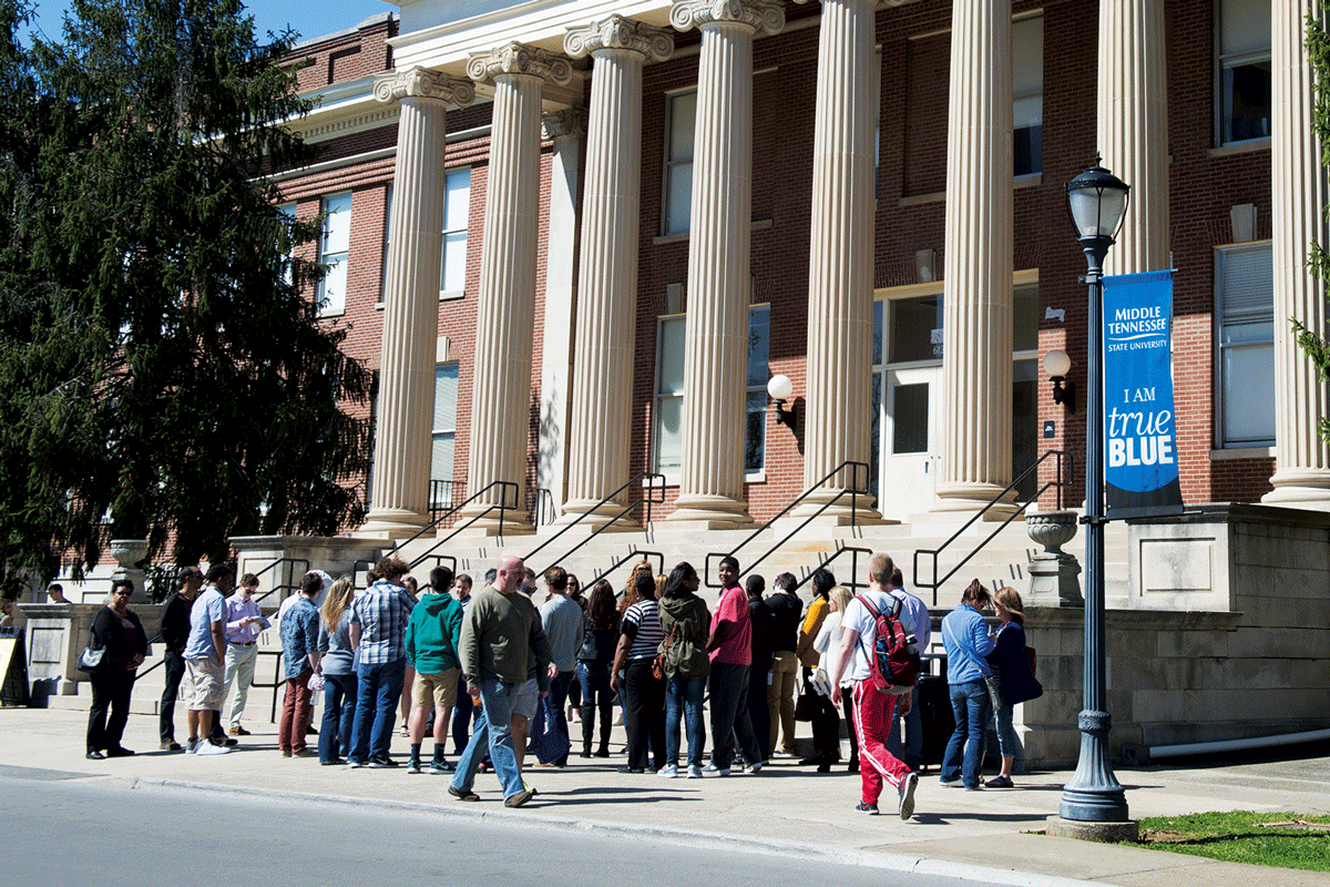 MTSU hundreds visiting for Spring Preview Day MTSU News