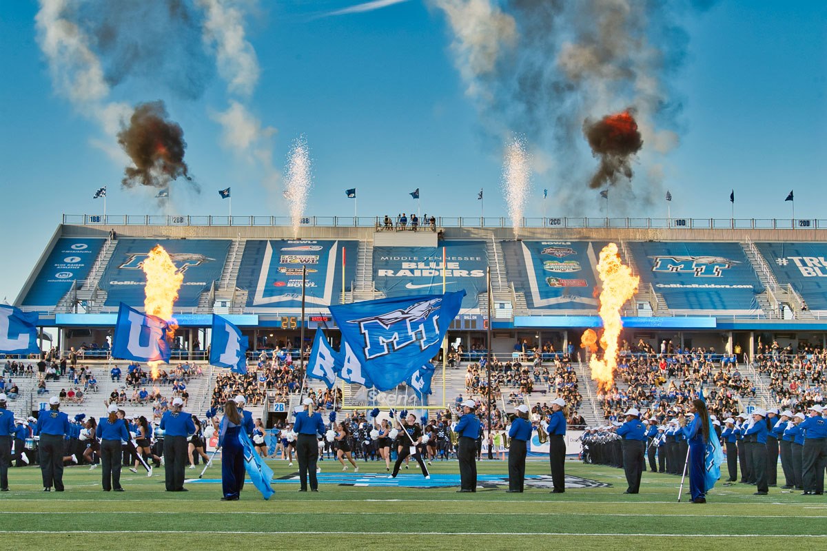 MTSU, Middle Tennessee Blue Raiders Single Coaster