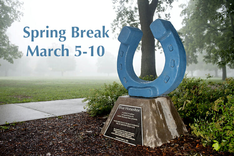 MTSU students, faculty on spring break March 510; campus offices open