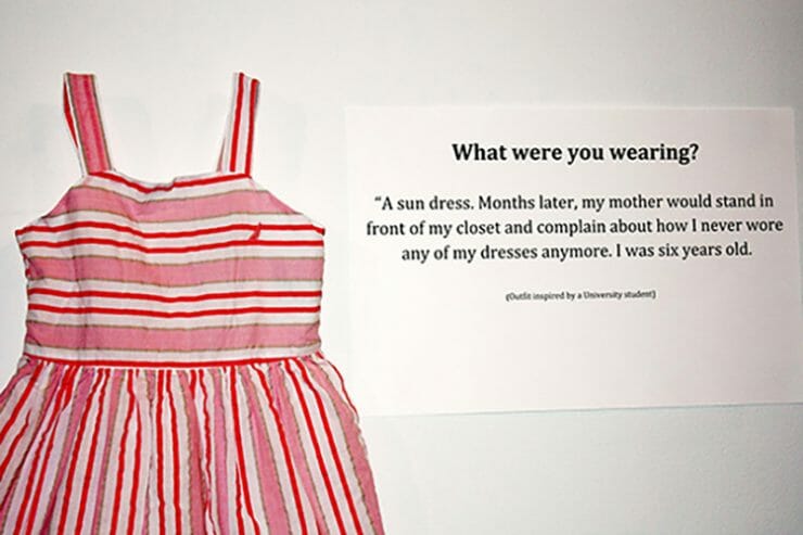 ‘what Were You Wearing Exhibit Launches Mtsu Sexual Assault Awareness