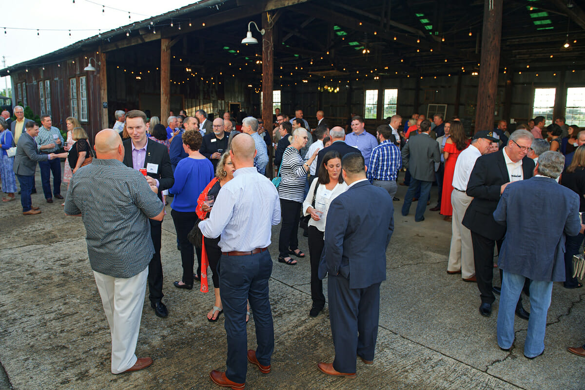 Part of the crowd attending the inaugural Veteran Impact Celebration in June 2018 at The Grove at Williamson Place in Murfreesboro enjoys the festivities. The event raised more than $170,000 for the MTSU Charlie and Hazel Daniels Veterans and Military Family Center. Tickets are on sale for this year’s event, which will be Thursday, June 27.(MTSU file photo by J. Intintoli)