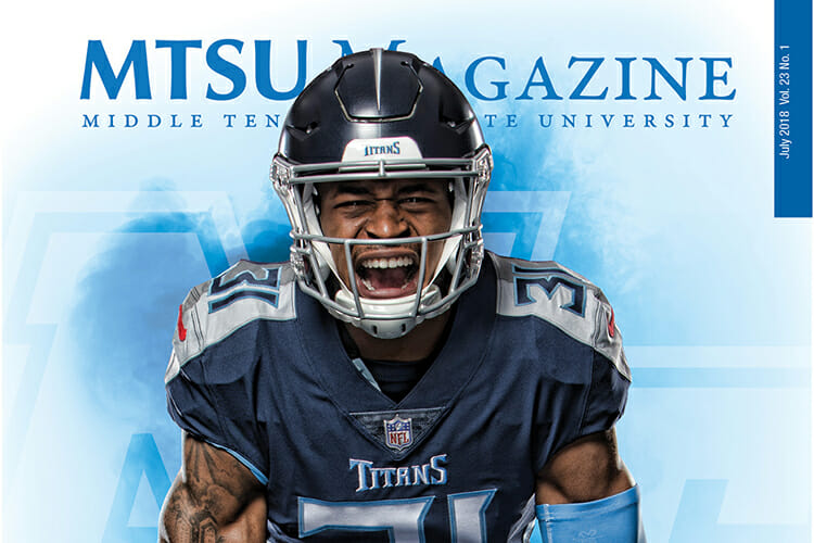 Latest MTSU Magazine highlights alumnus and Tennessee Titan All-Pro safety Kevin  Byard – MTSU News