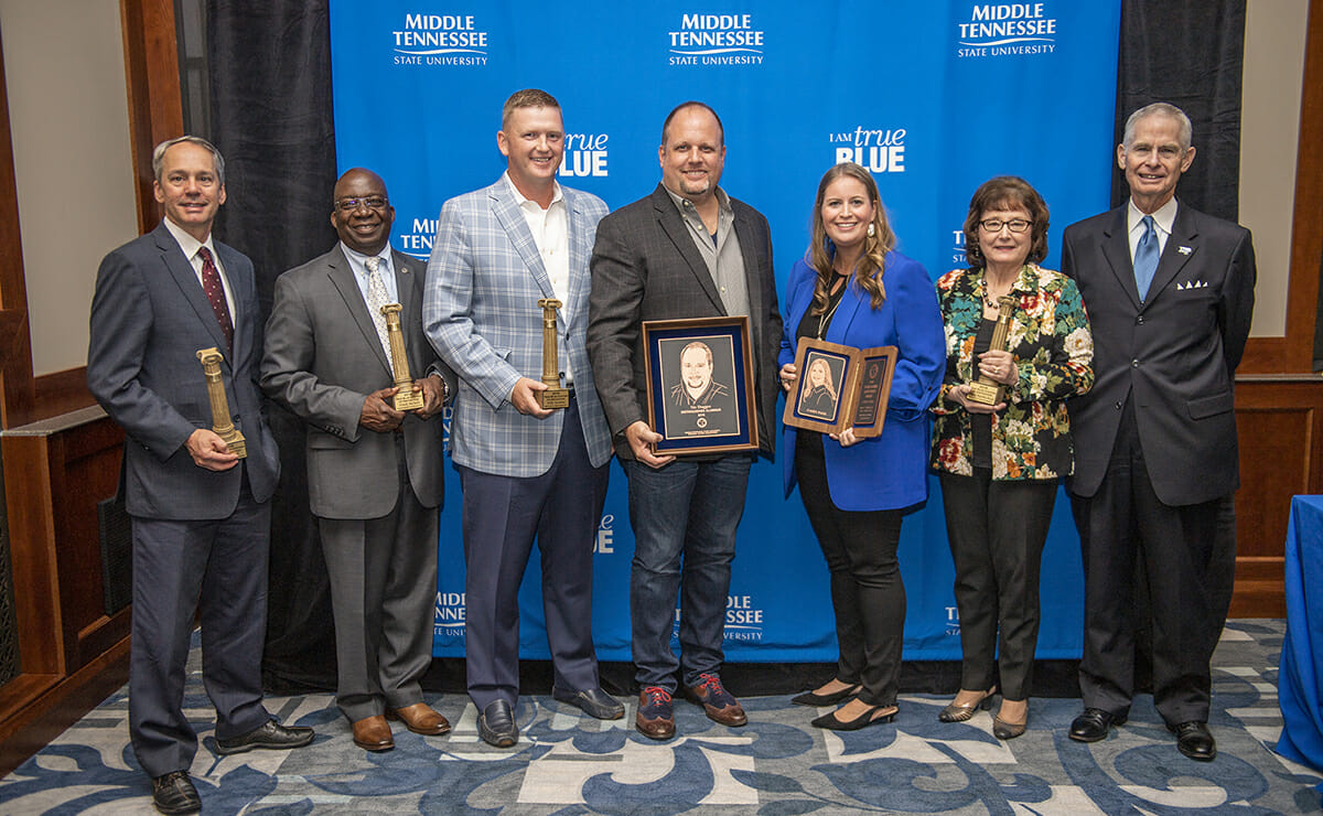 2018-19 Distinguished Alumni. Nominate 2019-20 distinguished alums by March 29.