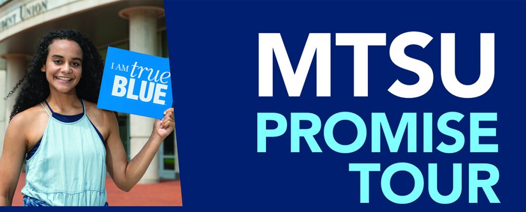 MTSU Promise Tour graphic