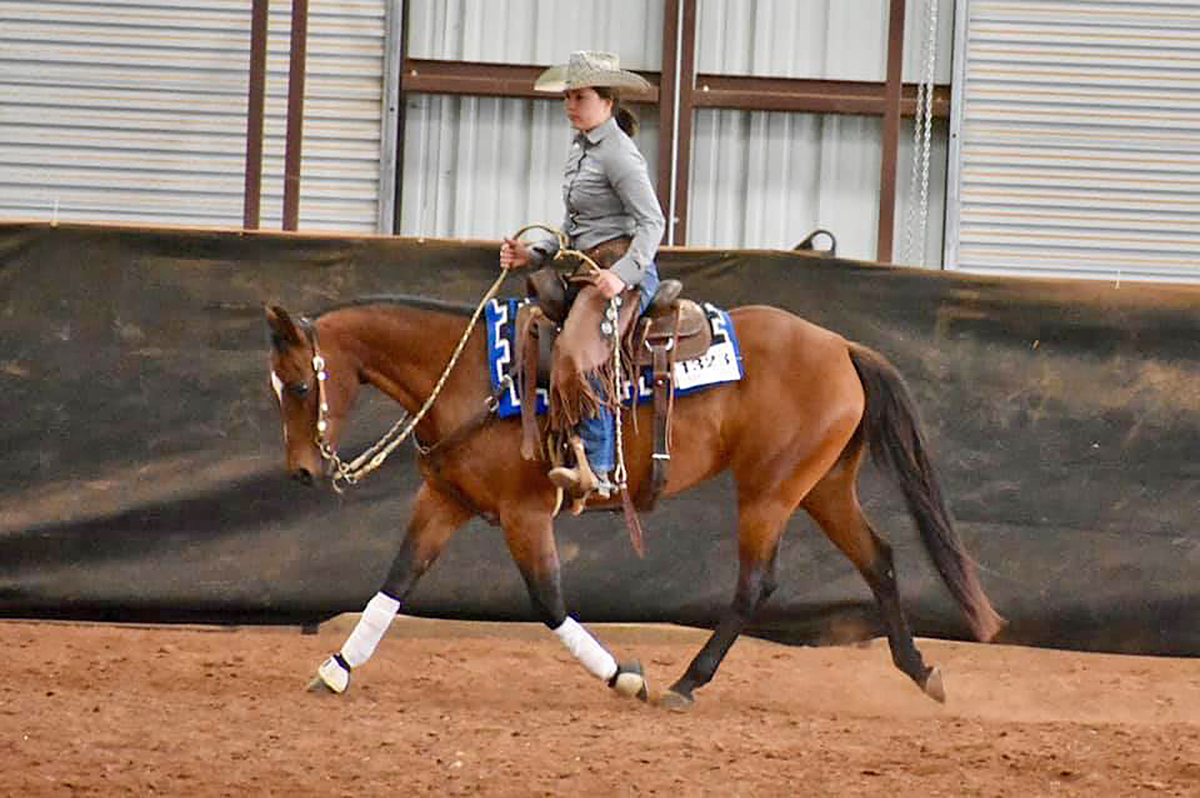 Riding My Favorite Remedy, MTSU freshman Hunter Huddleston of Franklin, Tenn., earned a first-place award in the Youth Champion category. 