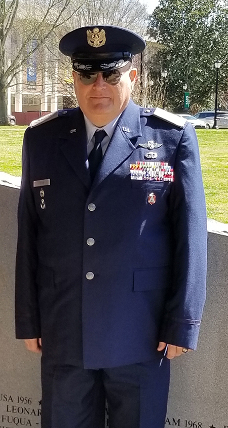 Terry Logan, emergency operations manager at MTSU, has been named emergency services director of the Tennessee Wing of the Civil Air Patrol. (Submitted photo)