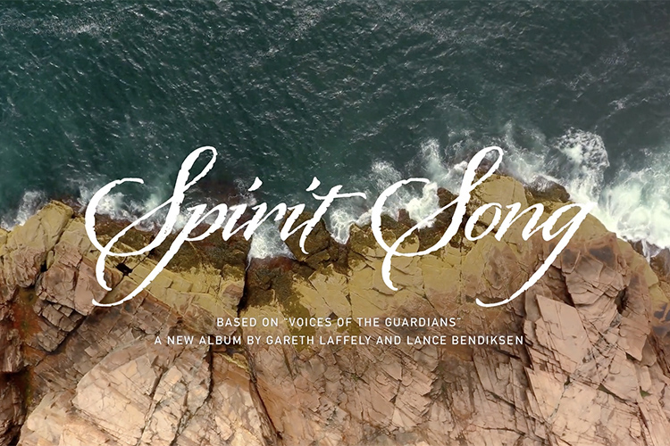 This screen capture is from the trailer for “Spirit Song,” a documentary featuring the music of MTSU Honors College student Gareth Laffely, a multi-instrumentalist and Native American advocate.