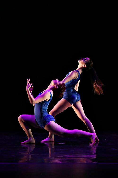 Members of the MTSU Dance Theatre perform in the 2019 Spring Dance Concert inside Tucker Theatre on the university campus in this file photo. The 2019 Fall Dance Concert is set Nov. 21-23, and tickets are available at https://mtsu.edu/theatreanddance. (File photo courtesy of Martin O'Connor)