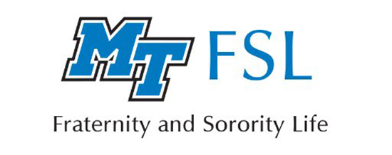 MTSU Fraternity and Sorority Life logo