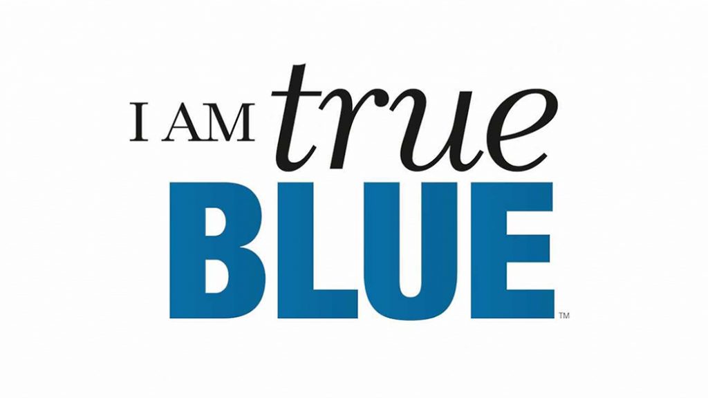I Am True Blue logo