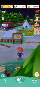 A screenshot of Singh's Animal Crossing account, showing his avatar Dr. Red: a small, red-haired man.