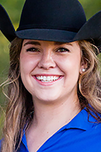 Madison Armstrong of Troy, Tenn., MTSU spring 2020 graduate with a Bachelor of Science degree in horse science
