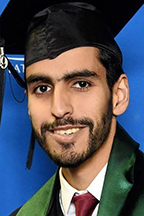 Nawaf Alogaily, a December 2019 MTSU alumnus from Jeddah, Saudi Arabia, continues to serve his alma mater as an international student ambassador. (MTSU/Grad Images photo)