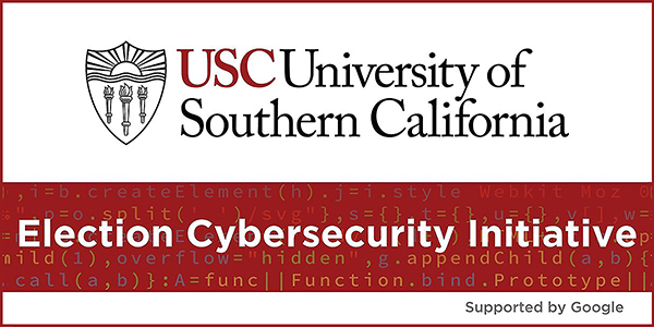 logo for the University of Southern California’s Election Security Initiative