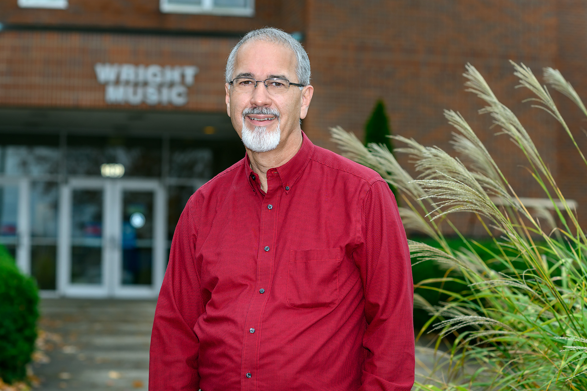 Tim Musselman, School of Music faculty, Manager Facilities and Publicity at Wright Music Hall. (Photo: J. Intintoli)