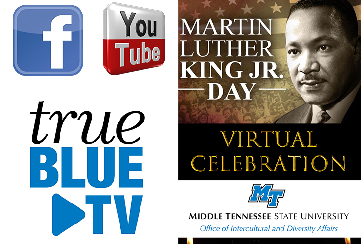 MTSU broadcasts virtual MLK Day celebration on digital platforms