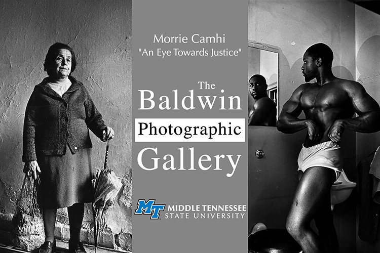 promo for new exhibit in MTSU's Baldwin Photographic Gallery, 
