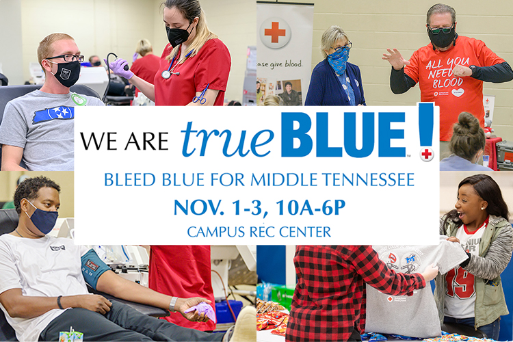 Bleed Red and Bleed Blue! - Community Blood Center