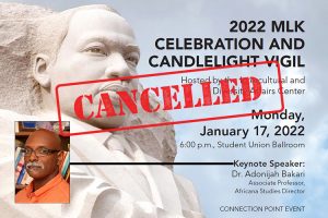 UPDATED: MTSU cancels Jan. 17 MLK celebration; rebroadcast to be shown