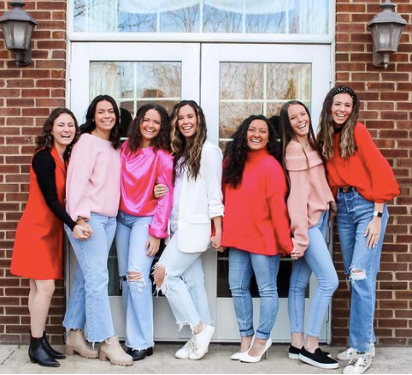 AOPI Instagram post about their Executive Board (Photo: Instagram)