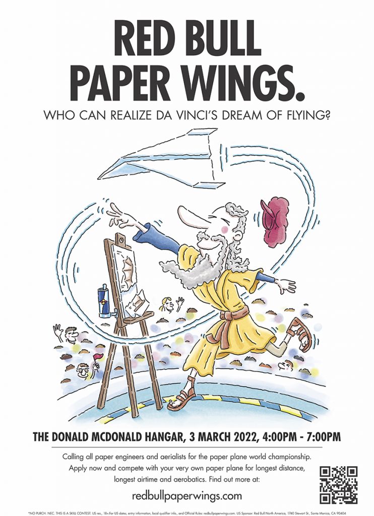 Red Bull Paper Wings poster 2022