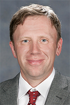 Dr. Adam Rennhoff, economics professor, graduate program director