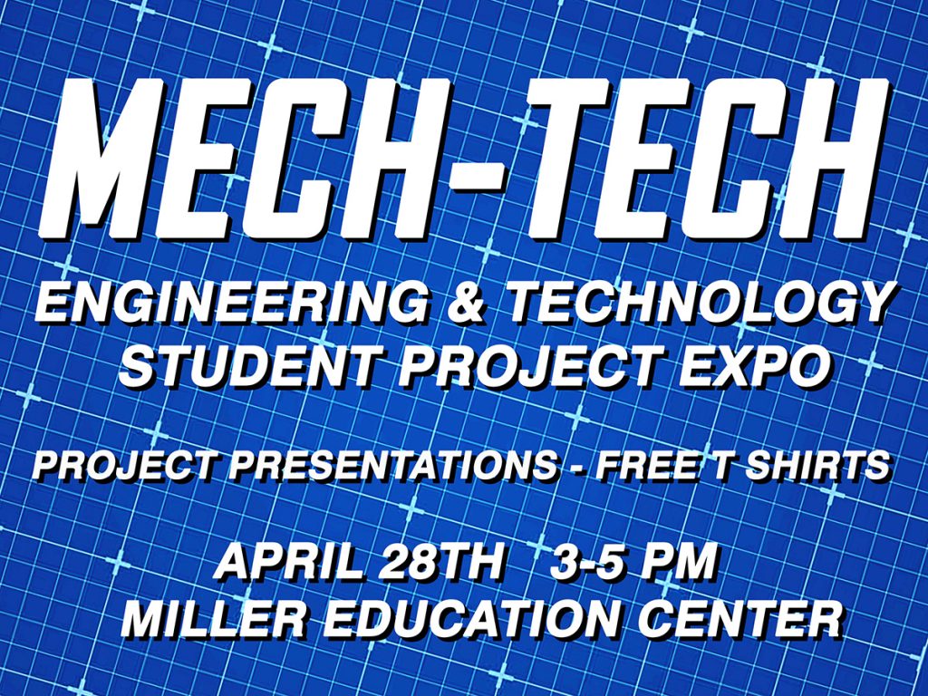 MTSU Engineering Technology Mech-Tech Expo flyer