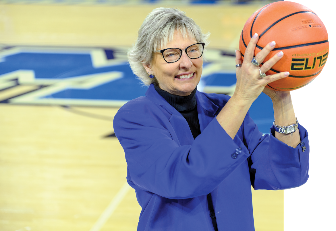 Full-Court Press Over 40 years, Diane Turnham gives Title IX a big assist at home and away photo