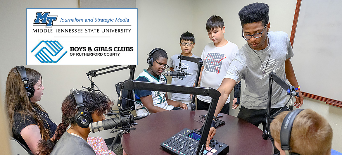 MTSU journalism program’s ‘digital literacy’ camps help Boys and Girls Club members with social media safety