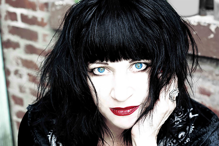 Music and arts pioneer Lydia Lunch, shown in this publicity photo, will be recognized as a Fellow of the Center for Popular Music at Middle Tennessee State University Sept. 19-20 for her work as a singer, poet, writer, actor and self-empowerment speaker in the world of post-punk experimental music and art. (Photo courtesy of Jasmine Hirst)