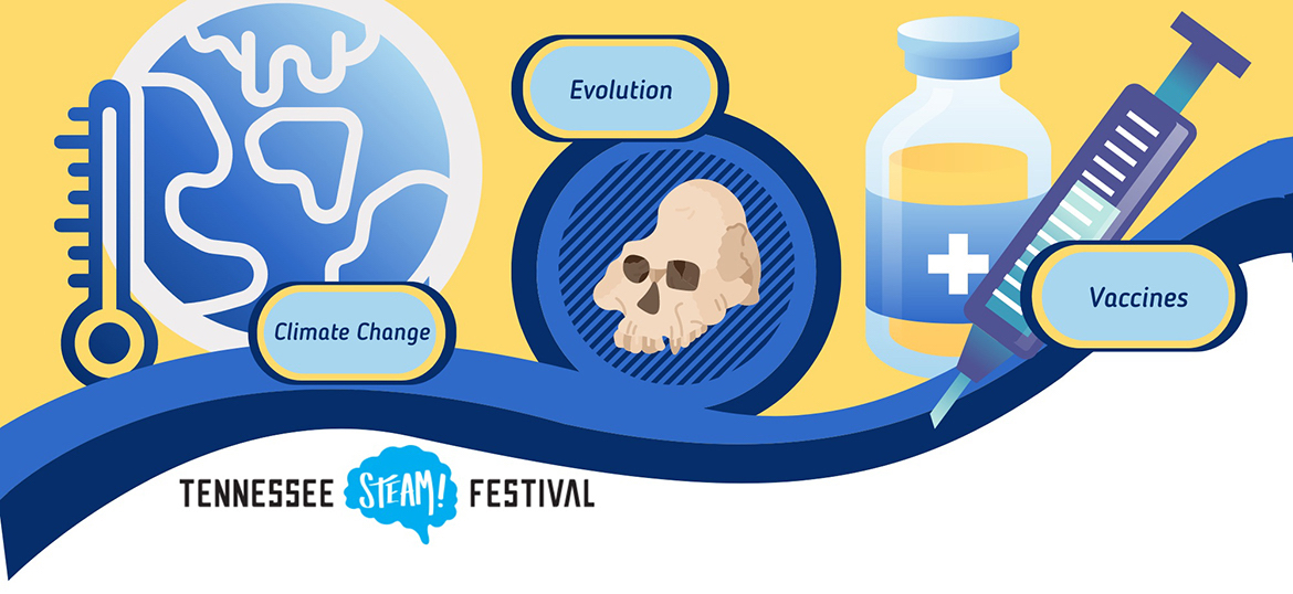 Biology graphic for 2022 TN STEAM festival
