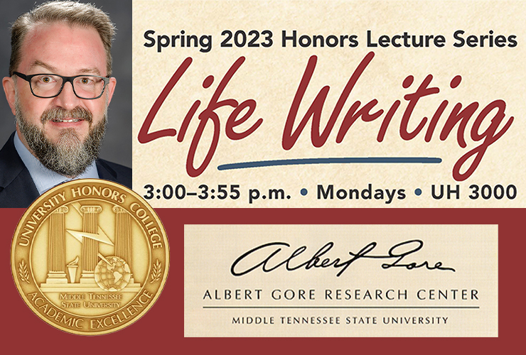 MTSU spring 2023 Honors Lecture Series features ‘Life Writing’