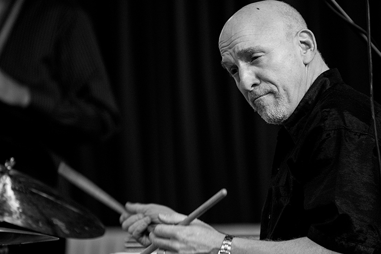 Celebrated jazz drummer and educator Adam Nussbaum, headliner for Middle Tennessee State University’s annual Illinois Jacquet Jazz Festival, set Saturday, April 1, is shown in this undated publicity photo. (photo courtesy AdamNussbaum.net)