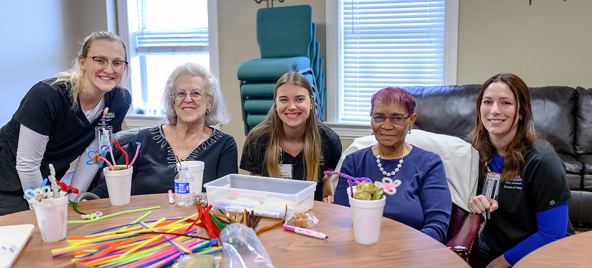Partnership gives MTSU nursing students hands-on experience caring for older adults