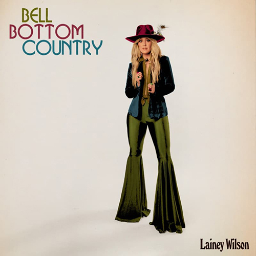Lainey Wilson's "Bell Bottom Country" album cover, winner of the 58th annual Academy of Country Music Awards album of the year and engineered by MTSU graduates Jason A. Hall and Jimmy Mansfield