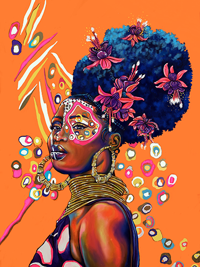 'Amari,' by artist Destiney Powell (Submitted image)