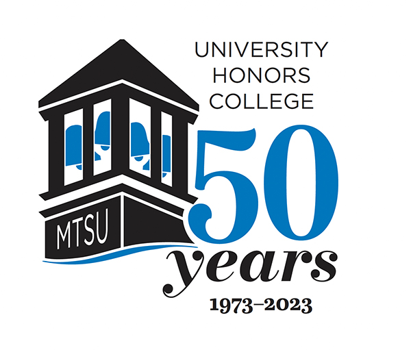 University Honors College 50th anniversary logo