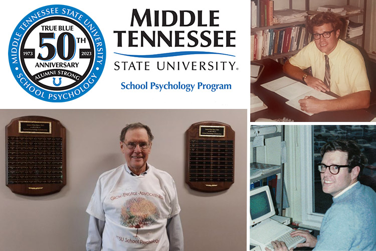 MTSU School Psychology Program celebrates 50th, honors founding professor
