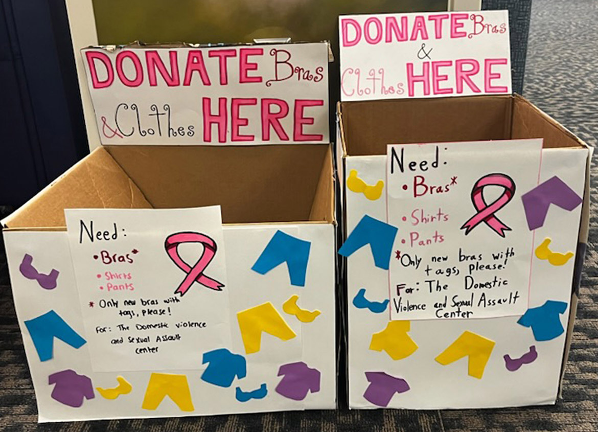 MTSU's June Anderson Center collecting bras, comfy clothing for domestic  violence center – MTSU News