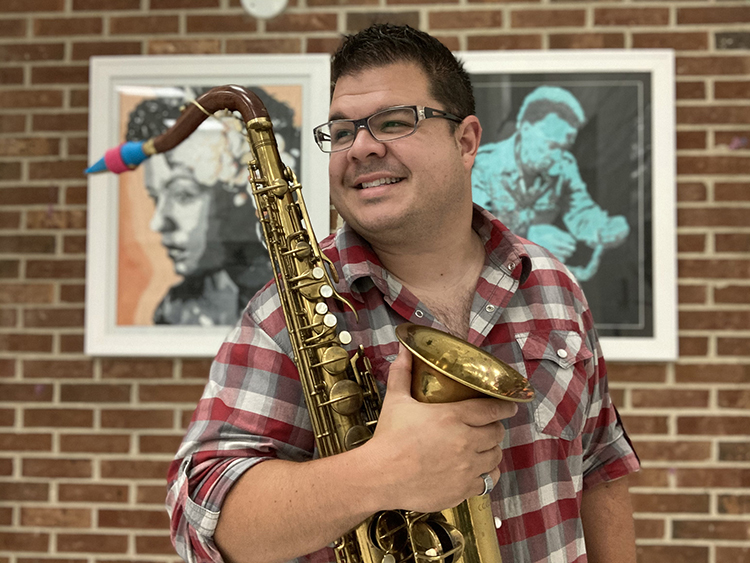 Saxophonist Miguel Alvarado will perform a jazz program with members of MTSU Combo 1 at 7:30 p.m., Thursday, Feb. 1, in Hinton Music Hall of the Wright Music building on the MTSU campus. This will be the second concert in the MTSU Jazz Artist Series. (Submitted photo)