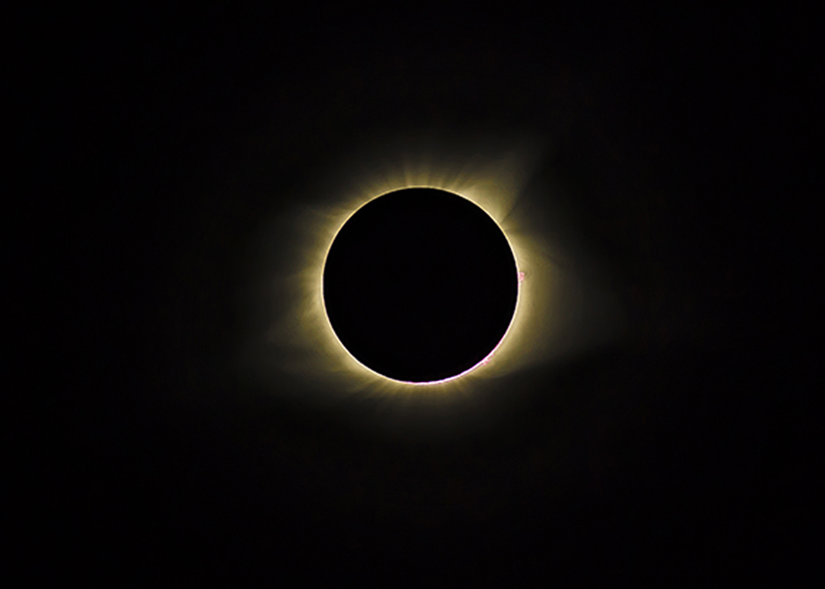 The total solar eclipse in August 2017 brought thousands of visitors to the Middle Tennessee State University campus. People will have to travel out of state to see the April 8 total solar eclipse. Weather permitting, the MTSU Observatory will be open from 12:45 to 2:45 Monday, April 8, for the partial solar eclipse (93%) Murfreesboro residents will see. (MTSU file photo by Eric Sutton)