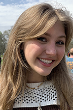 Becca Kinturi, 18, a freshman visual communications major from Mt. Juliet, Tennessee