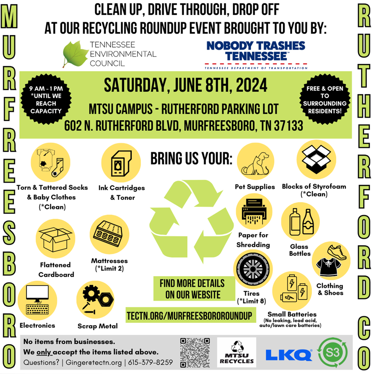 Recycle Roundup flyer