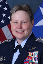 Maj. Gen. Regena Aye, right, Civil Air Patrol’s national commander (Submitted photo)