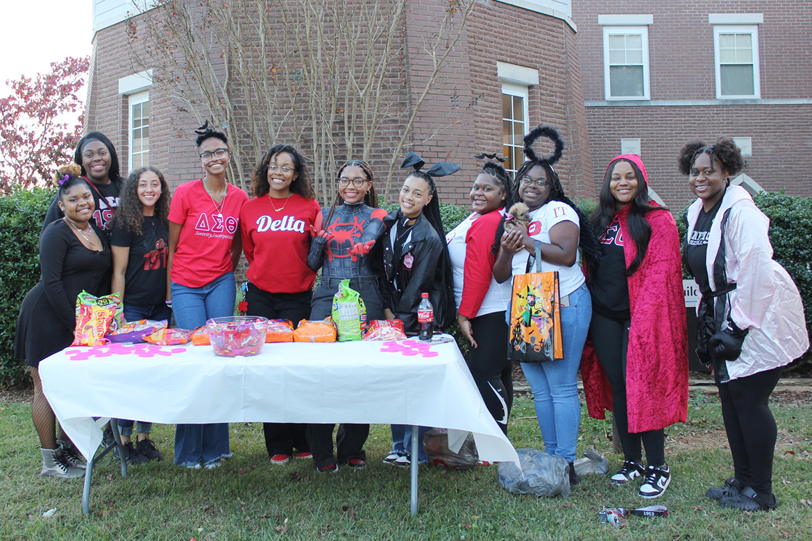 Sororities will hand out loads of candy to costumed trick-or-treaters at the annual Trick or Treat on Greek Row, slated for 5-7 p.m. Wednesday, Oct. 30, on the campus of Middle Tennessee State University in Murfreesboro, Tenn. (Submitted photo)